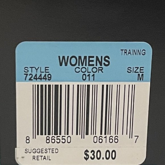 NWT Women's Nike Infiknit DRI-FIT Shorts - Medium - Black / Green - Picture 3 of 3